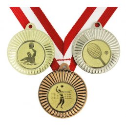 Medaille inkl. Motiv/Emblem 